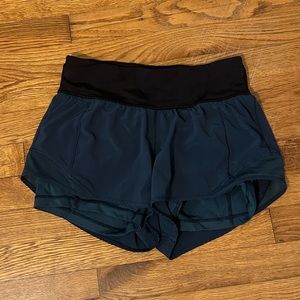 Green Lululemon Shorts